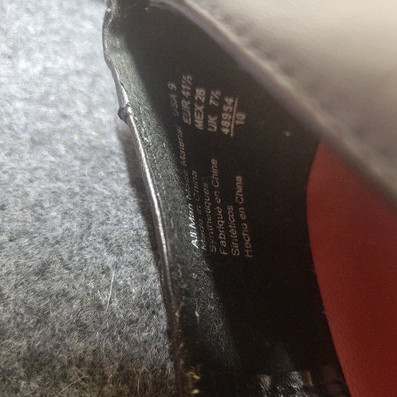 Vintage 90s Lower East Side Platform Oxford School girl chunky heel Y2K SIZE 9 - Picture 13 of 16